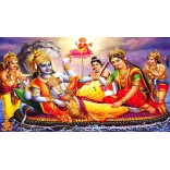 Lord Vishnu with Hanuman